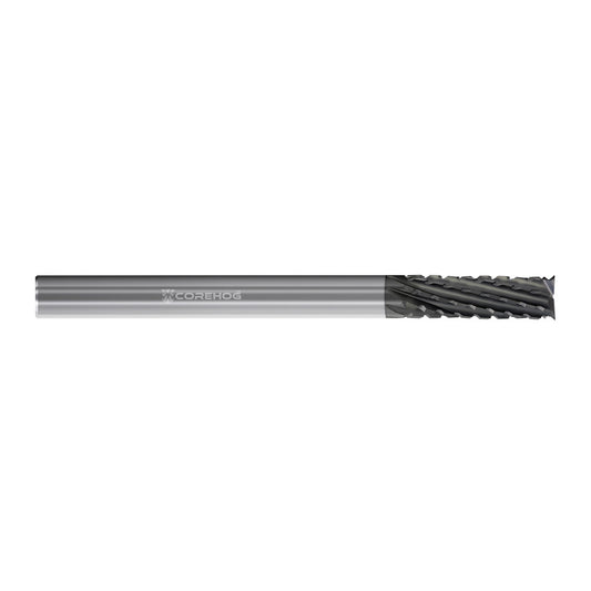 Corehog C75739 Diamond Pattern Router Bit 0.25" Dia, 0.75" LOC, 1" Shank Dia, End Mill