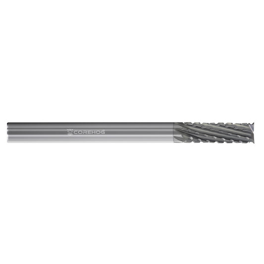 Corehog C30903 Diamond Pattern Router Bit 0.25" Dia, 0.75" LOC, 1" Shank Dia, End Mill