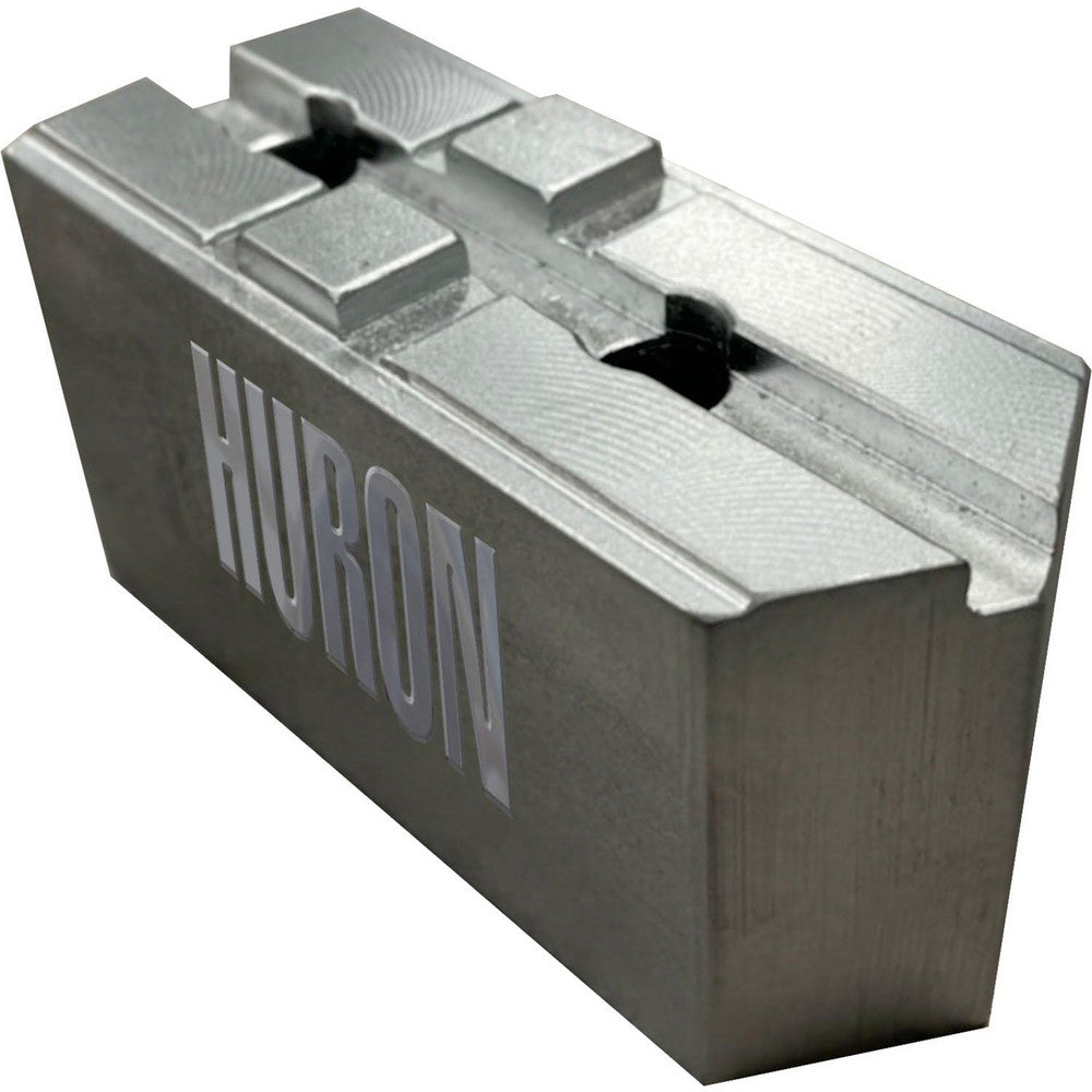 Huron Machine Products A8MEHOP Soft Lathe Chuck Jaw Tongue & Groove, 3 Piece Set