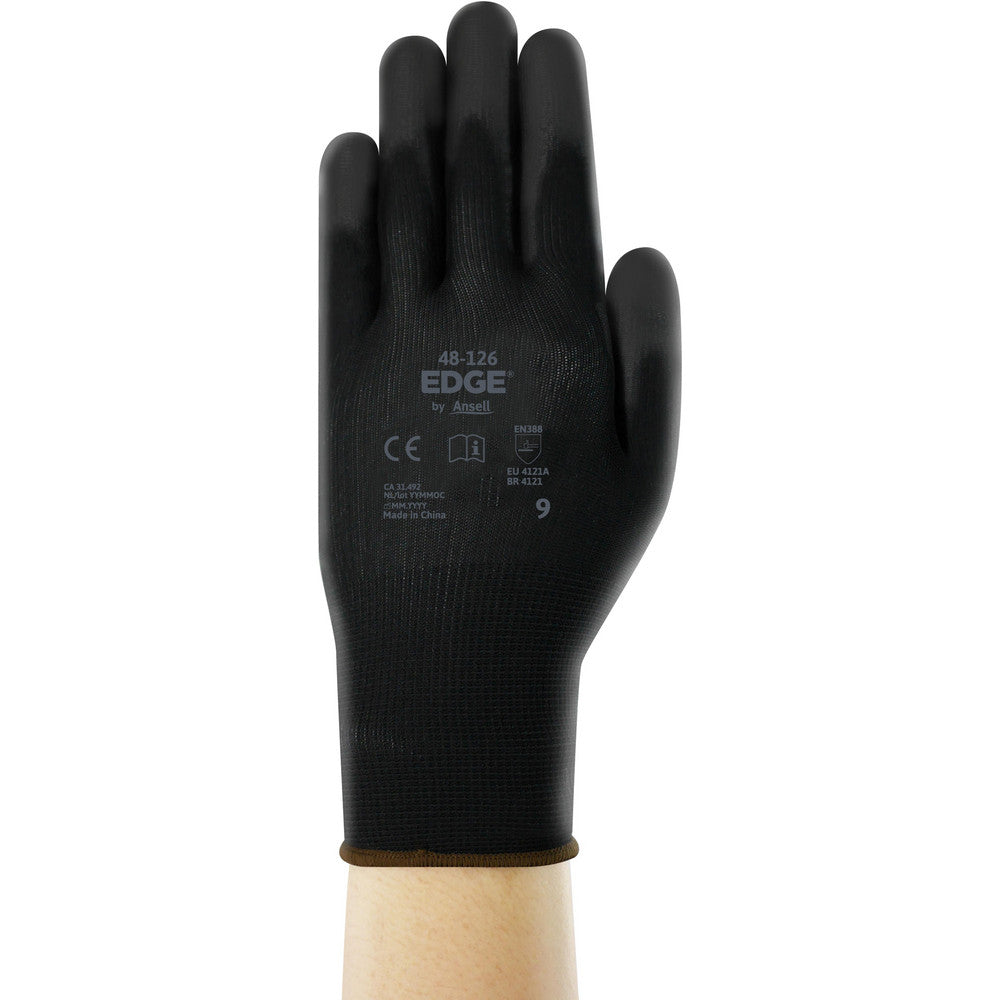 Ansell 48126090 Work Gloves Edge® 48-126, Size Large, Polyurethane-Coated General Purpose