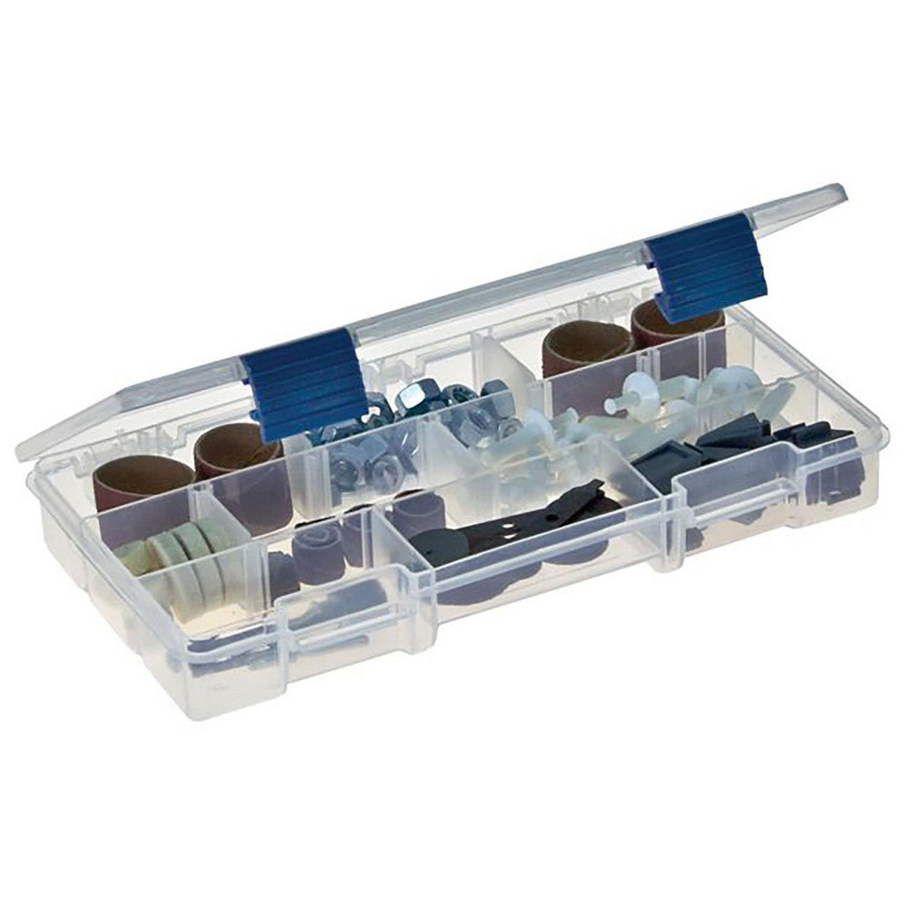 Plano Molding 2350000 Small Parts Boxes & Organizers Product Type Compartment Box  Lock Type ProLatch  Width (Inch) 5  Depth (Inch) 1-1/4  Number of Dividers 4  Removable Dividers Yes