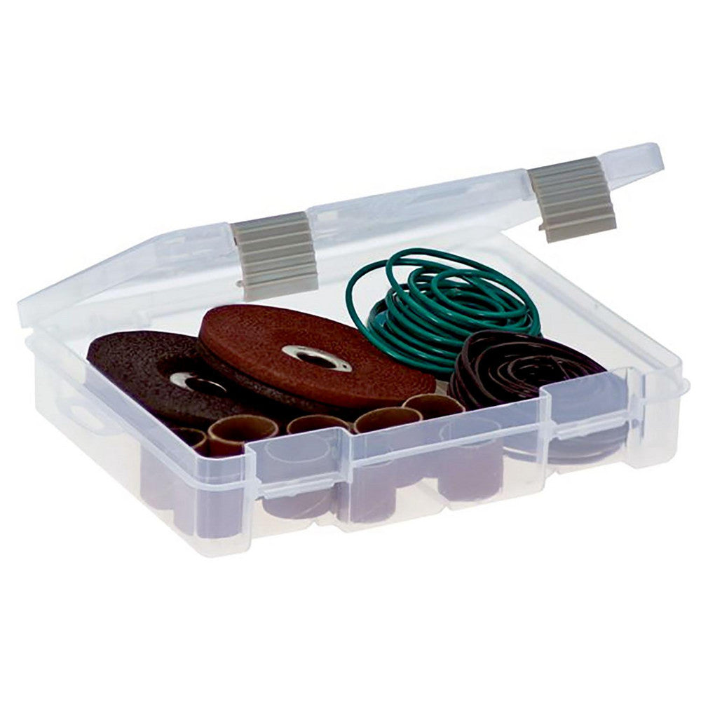 Plano Molding 2371500 Small Parts Boxes & Organizers Product Type Storage Box  Lock Type ProLatch  Width (Inch) 7  Depth (Inch) 2  Number of Dividers 0  Removable Dividers No