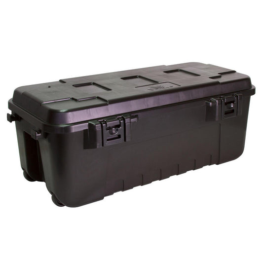Plano Molding P000043 Totes & Storage Containers Container Type Cargo Box  Overall Height 14in  Overall Width 18  Overall Length 37.00  Load Capacity 108 Quart  Lid Included Yes