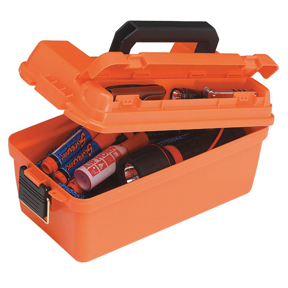 Plano Molding 141250 Tool Boxes, Cases & Chests Color Orange  Material Plastic  Overall Height 6.25in  Overall Depth 8in  Overall Width 15