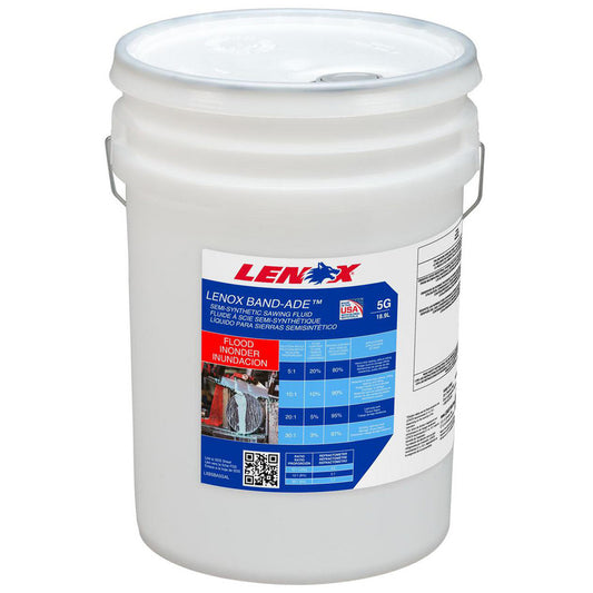 Lenox LXBSBA5GAL Sawing Fluid Lenox Lenox Band-Ade, Semi-Synthetic, 5 gal Pail