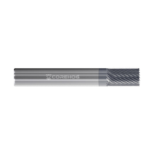 Corehog C38452 Square End Mill 25 Flutes, High Speed Steel