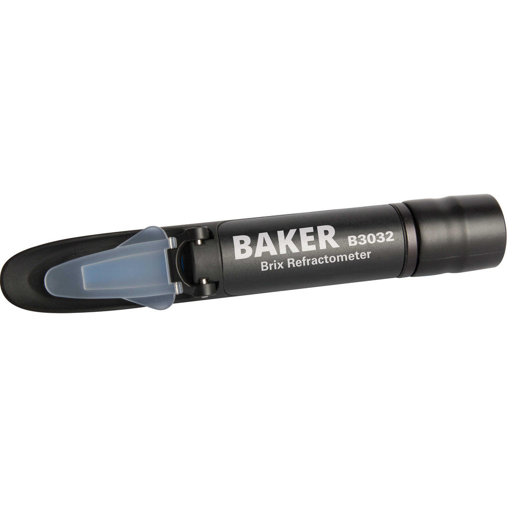 Baker Instruments B3032 Refractometers Refractometer Type Hand-Held Refractometer  For Use With Liquids  Scale Type Brix  Melting Range 0-30  Graduation Sucrose 0.005  Sucrose Measuring Range 0 - 32%