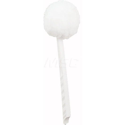 Boardwalk BWK00160EA Toilet Brushes Handle Style Straight  Handle Material Plastic  Bristle Material Polypropylene  Diameter (Inch) 2  18