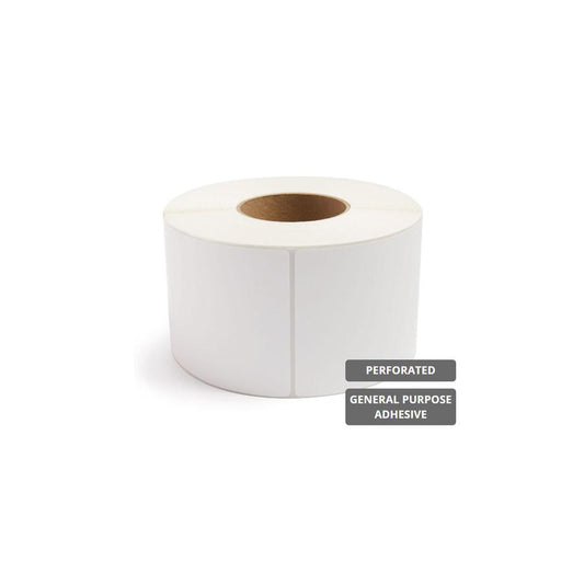 Machines And Media Inc 10010036 Office Machine Supplies Thermal Labels, White