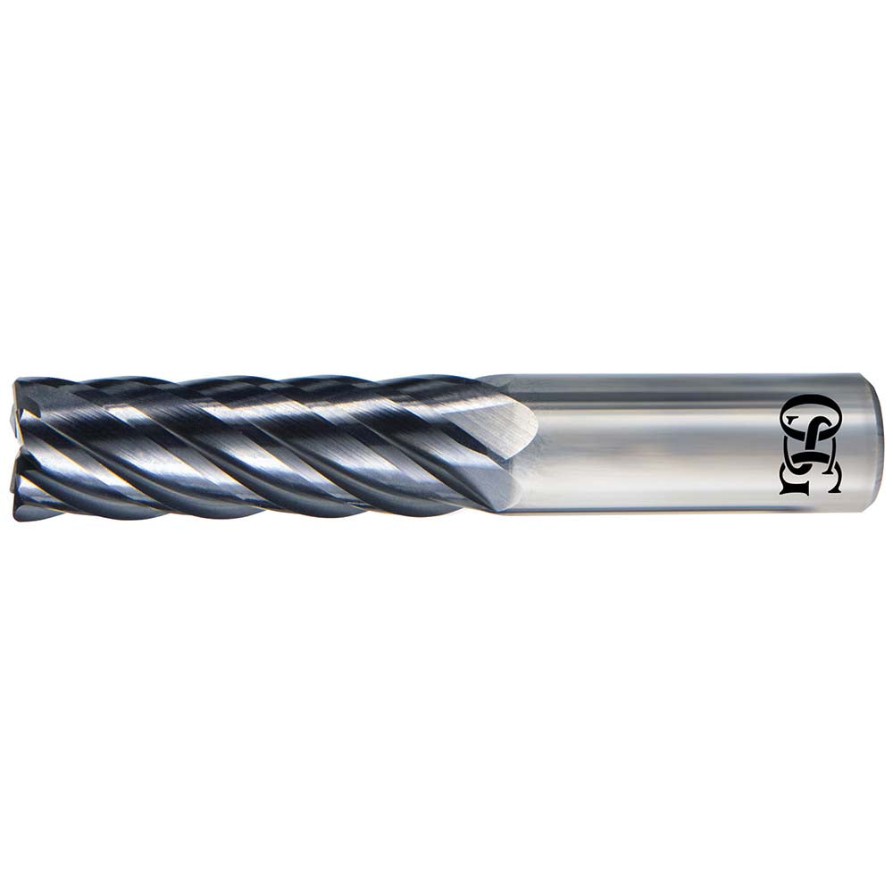 OSG VGM6-0062 VGM Corner Radius End Mill 1/2" Dia, 5/8" LOC, 0.0300" Radius, 6 Flute, Solid Carbide