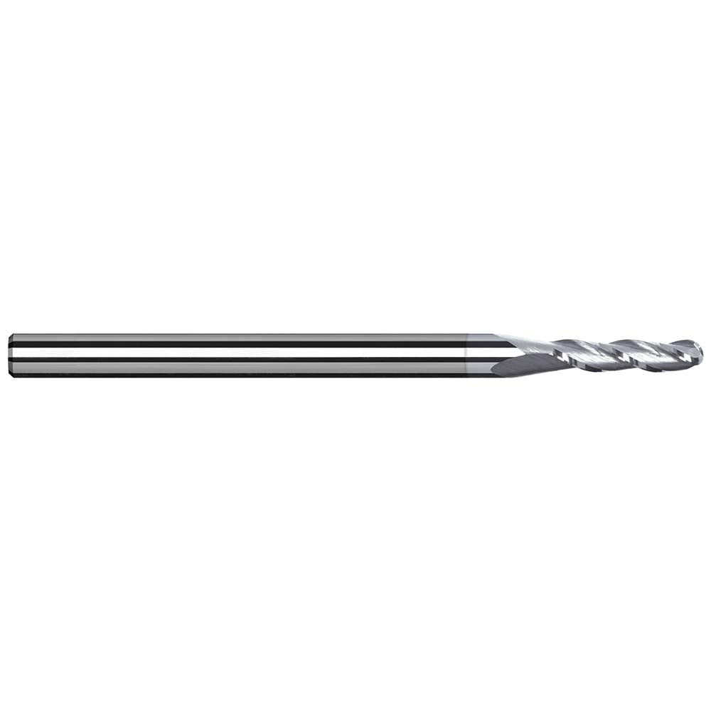 Harvey Tool 989808-C8 Ball End Mill 1/8" Dia, 3/8" LOC, 3 Flute, Solid Carbide