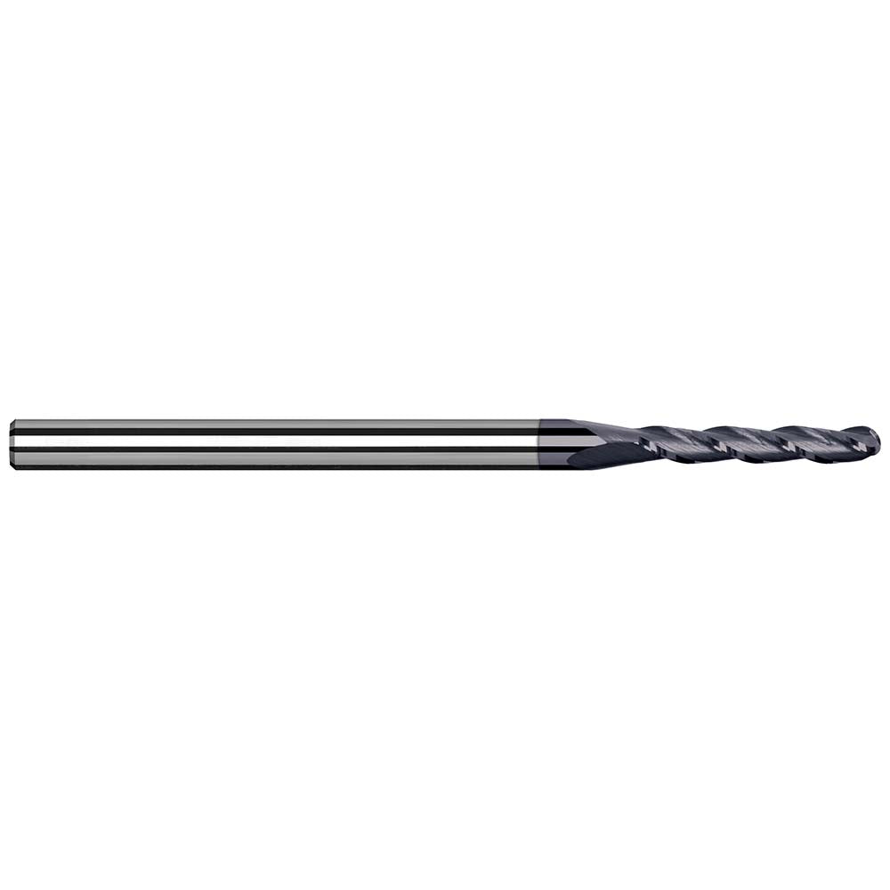 Harvey Tool 930710-C6 Ball End Mill 5/32" Dia, 3/4" LOC, 4 Flute, Solid Carbide