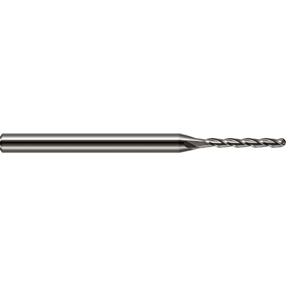Harvey Tool 34062 Ball End Mill 0.0620" Dia, 0.5000" LOC, 3 Flute, Solid Carbide