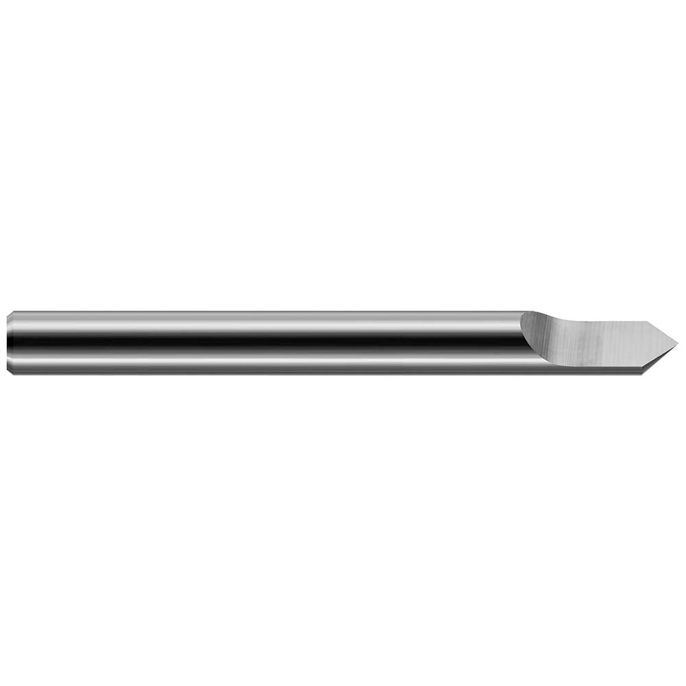 Harvey Tool 30010 Engraving Cutter 60 &deg, 1/8" Dia, Pointed, Solid Carbide