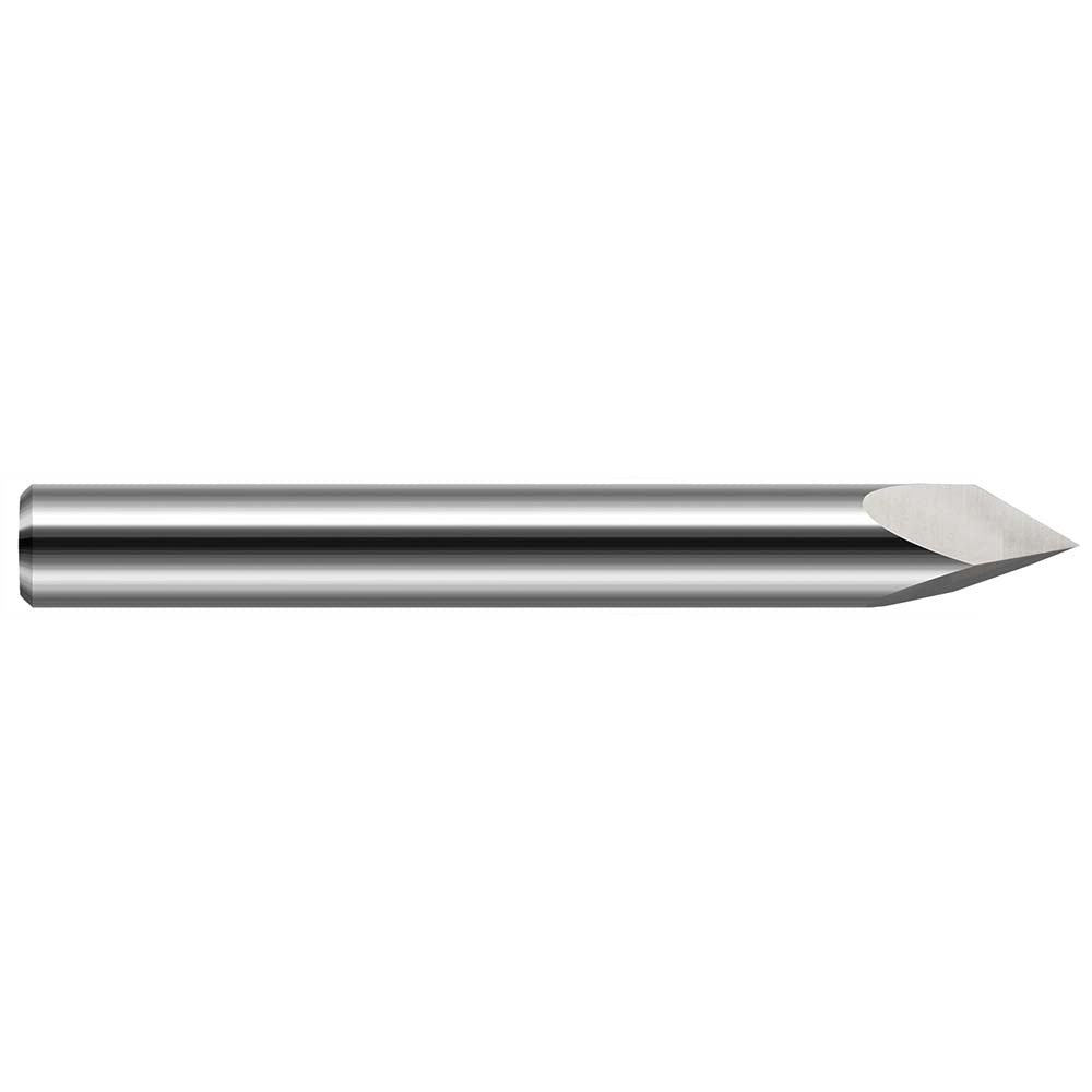 Harvey Tool 834030 Engraving Cutter 60 &deg, 1/4" Dia, Pointed, Solid Carbide