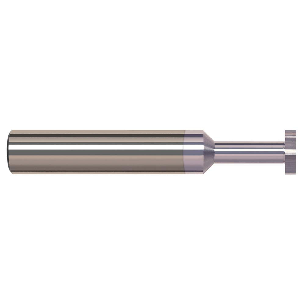 Harvey Tool 988910-C8 Woodruff Keyseat Cutter 1/2" Cut Dia, 1/32" Cut Width, 1/2" Shank Dia, Straight Tooth