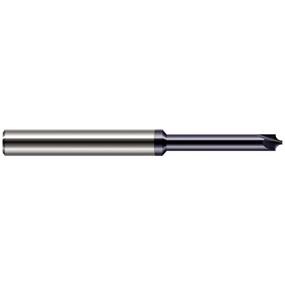 Harvey Tool 990920-C3 Corner Rounding End Mill 0.50 mm Radius, 1/16" Dia, 2 Flutes, Solid Carbide