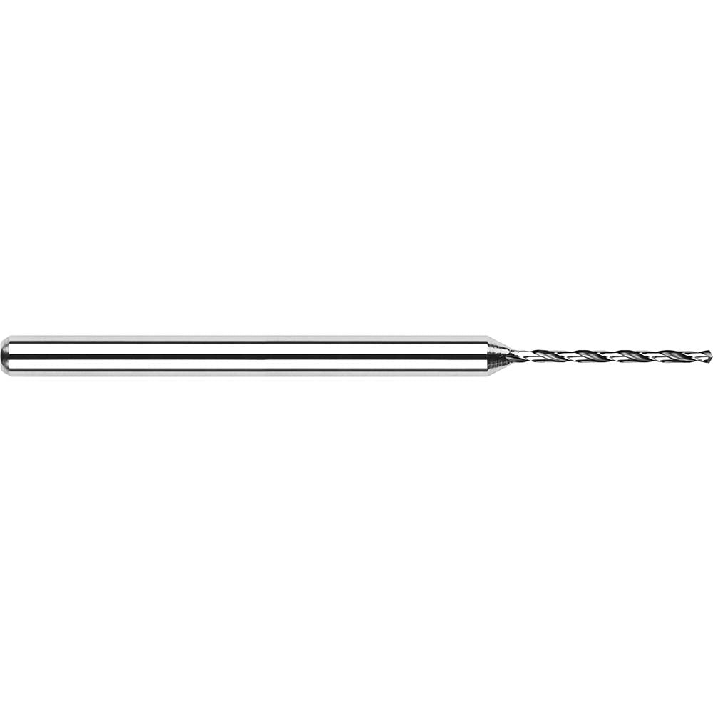 Harvey Tool 20350 Micro Drill Bit #54 (0.0550"), 130 deg, Solid Carbide