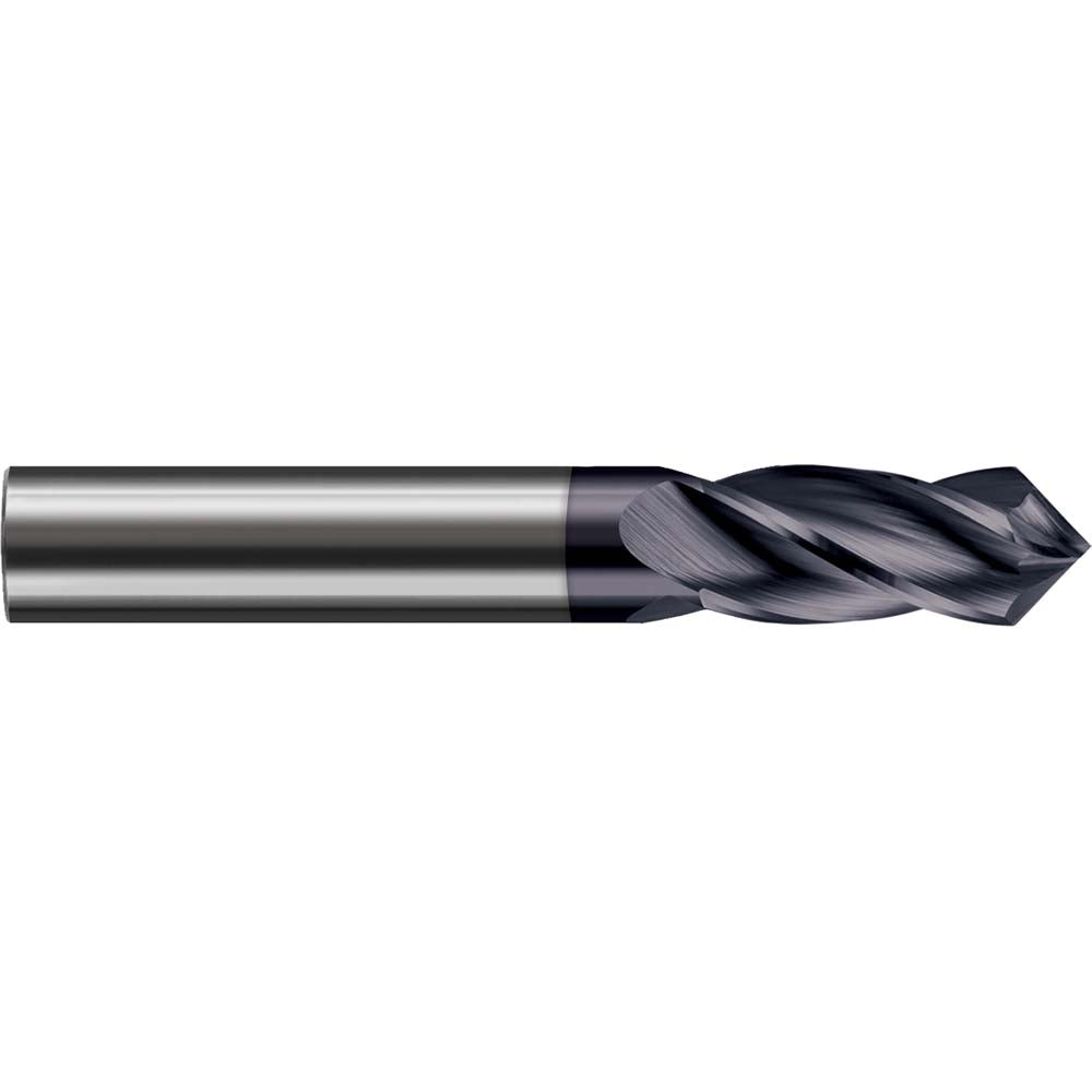 Harvey Tool 881132-C6 Drill Mill 1/2" Dia, 1" LOC, 4 Flutes, 90 &deg Point, Solid Carbide