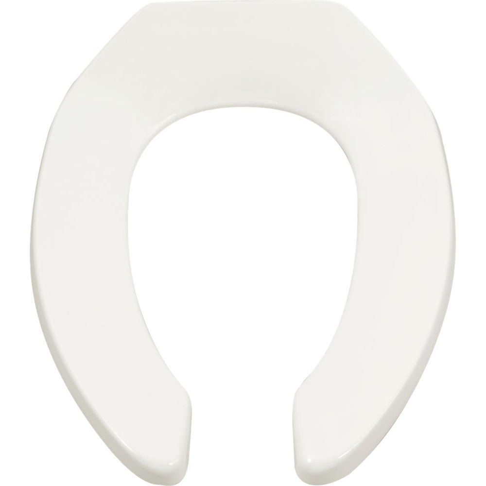 American Standard 5901100.020 Commercial Heavy Duty Open Front Elongated Toilet Seat