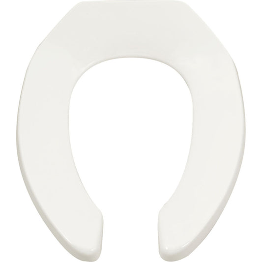 American Standard 5901100.020 Commercial Heavy Duty Open Front Elongated Toilet Seat