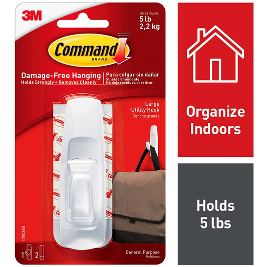 Command 7100113025 3-59/64 Inch Long, Hook Kit
