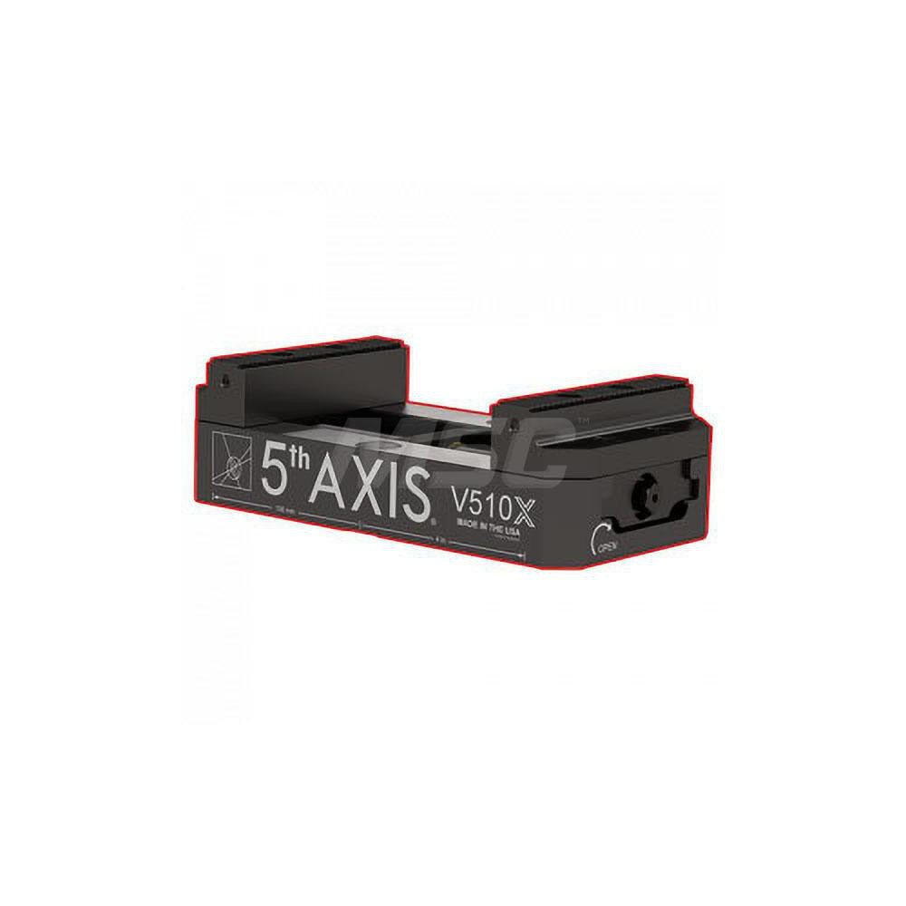 5th Axis V510X Self-Centering Vise 125.70 mm Jaw Width, 235.00 mm Max Jaw Opening