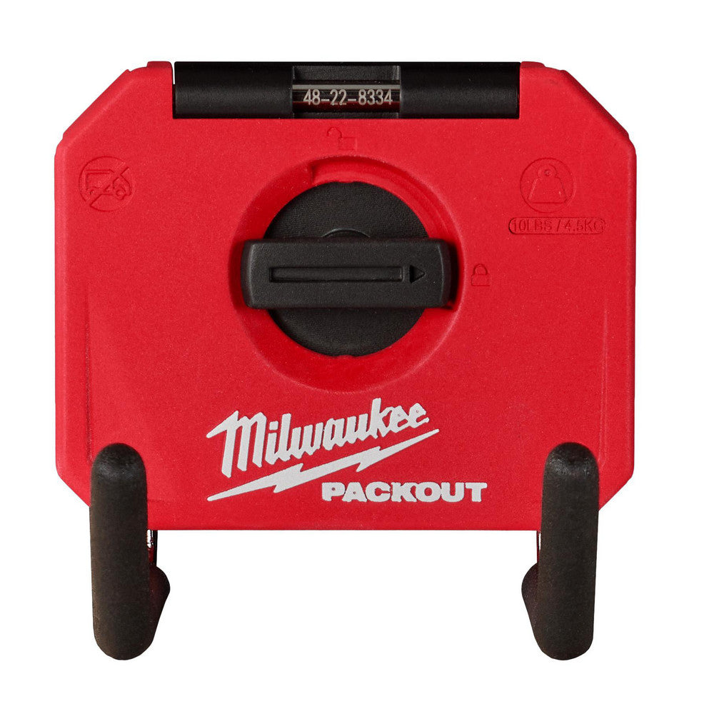 Milwaukee Tool 48-22-8334 Tool Case Storage Hook 3.6" Thick, 4" Wide, 3.5" High, 4" Deep, Polymer & Steel