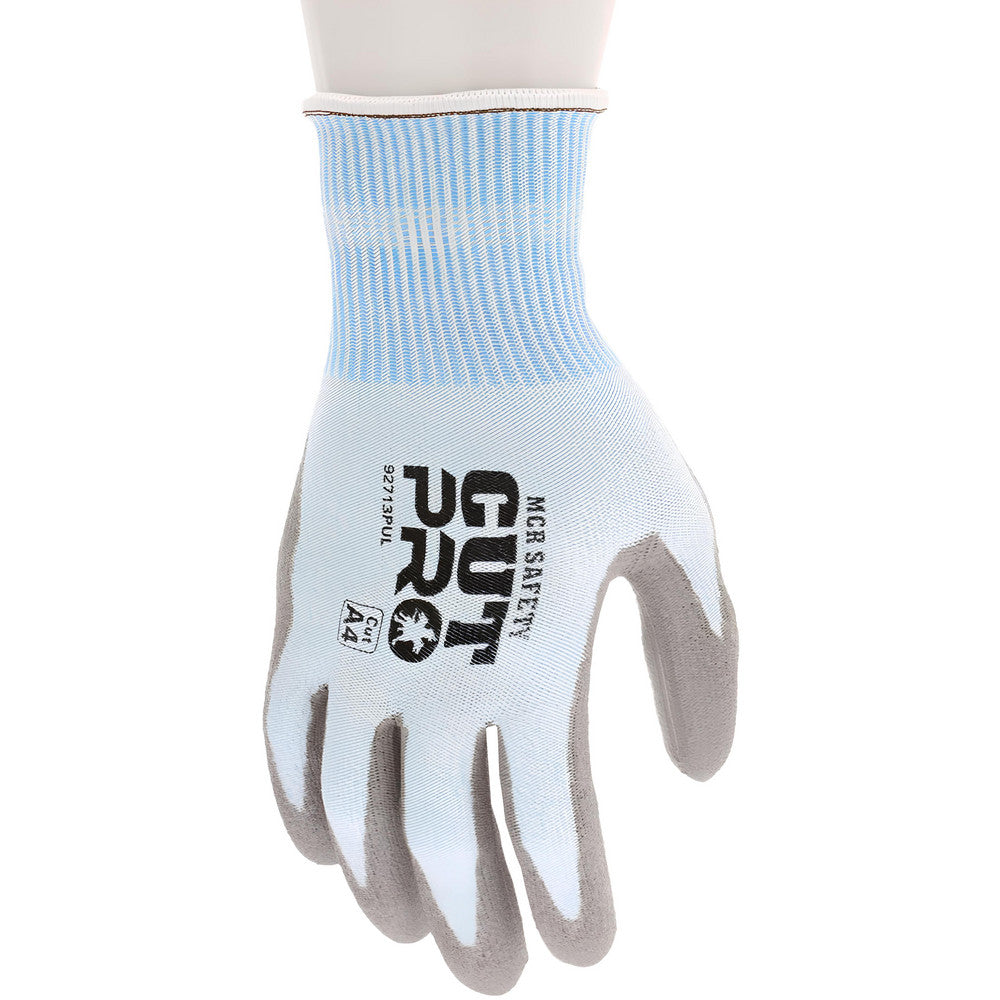 MCR Safety 92713PUM Cut, Puncture & Abrasion-Resistant Gloves Cut Pro 92713PU, Size Medium, ANSI Cut A4, ANSI Puncture 3, Polyurethane, HPPE