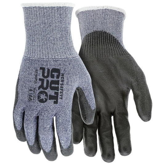 MCR Safety 92793PUXS Cut, Puncture & Abrasion-Resistant Gloves Cut Pro 92793PU, Size X-Small, ANSI Cut A6, ANSI Puncture 4, Polyurethane, HPPE