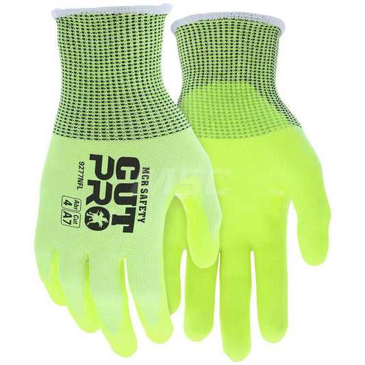 MCR Safety 9277NFXS Cut, Puncture & Abrasion-Resistant Gloves Cut Pro 9277NF, Size X-Small, ANSI Cut A7, ANSI Puncture 3, Foam Nitrile, HPPE