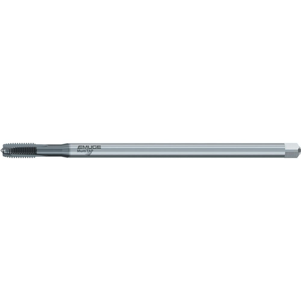 Emuge BU799300.5009 Extension Tap 1/4-20, 3 Flutes, TiCN Finish, Cobalt, Long Reach