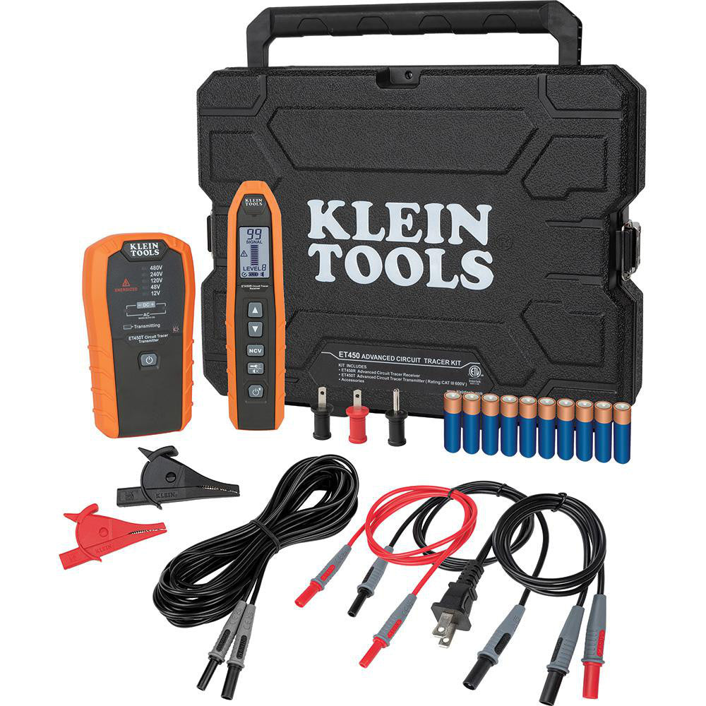 Klein Tools ET450 Circuit Tracer Kit 22 Pc