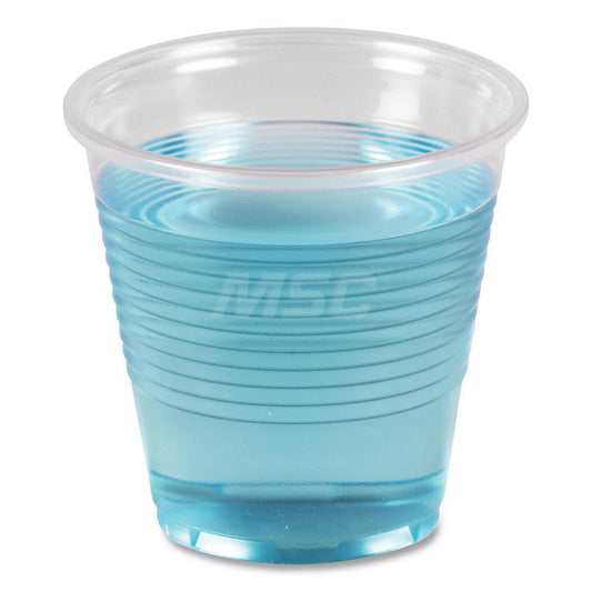 Boardwalk BWKTRANSCUP5PK Paper & Plastic Cups, Plates, Bowls & Utensils Cup Type Cold  Material Plastic  Color Translucent  Capacity (oz.) 5.00  Pattern Solid  For Beverage Type Cold