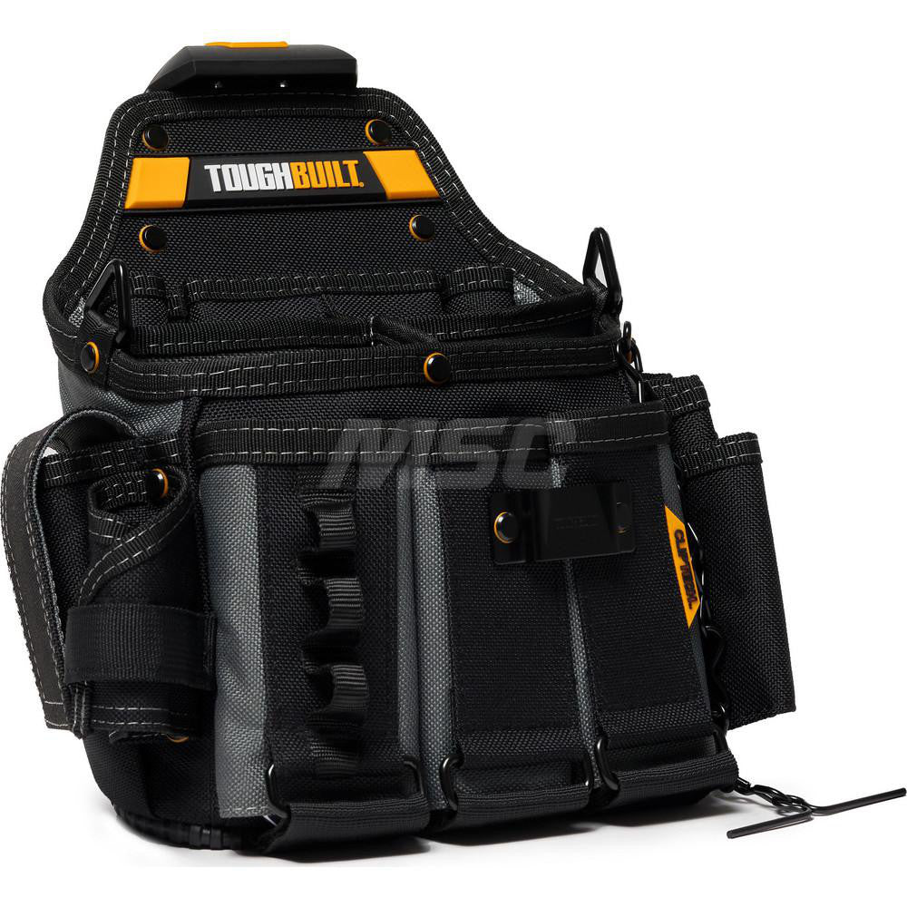 Toughbuilt TB-CT-104 Tool Pouch 11 Pockets, Polyester, Black