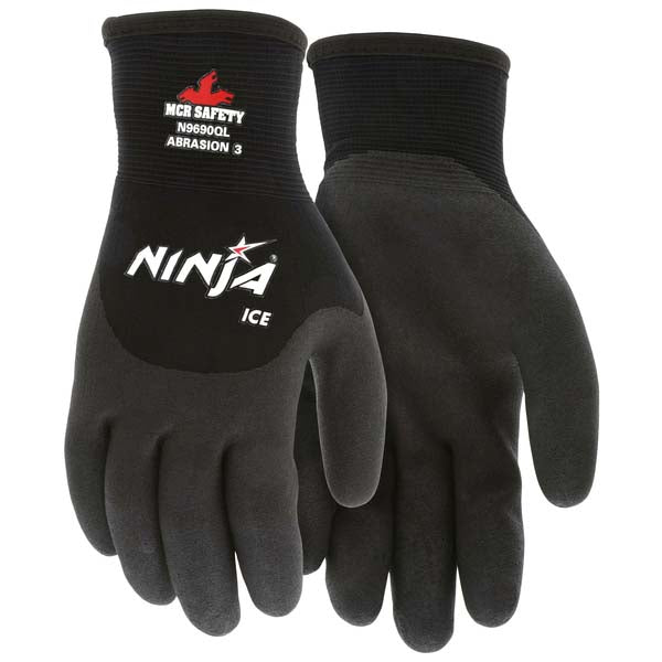 MCR Safety N9690QXL Work Gloves MCR Safety N9690Q, Size X-Large, PVC-Coated Nylon, General Purpose