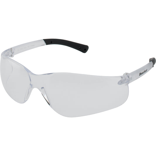MCR Safety BK110PF Safety Glasses Anti-Fog, Polycarbonate, Clear Lenses, Frameless