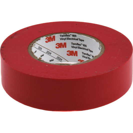 3M 7100169492 Electrical Tape 3/4" Wide, 60' Long, 6 mil Thick, Red