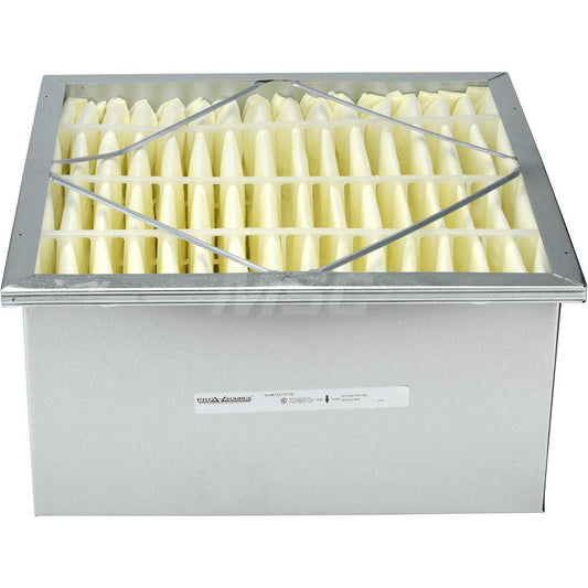 Pro-Source PRO16435 Pleated Air Filter 24 x 24 x 12", MERV 15, Rigid Cell