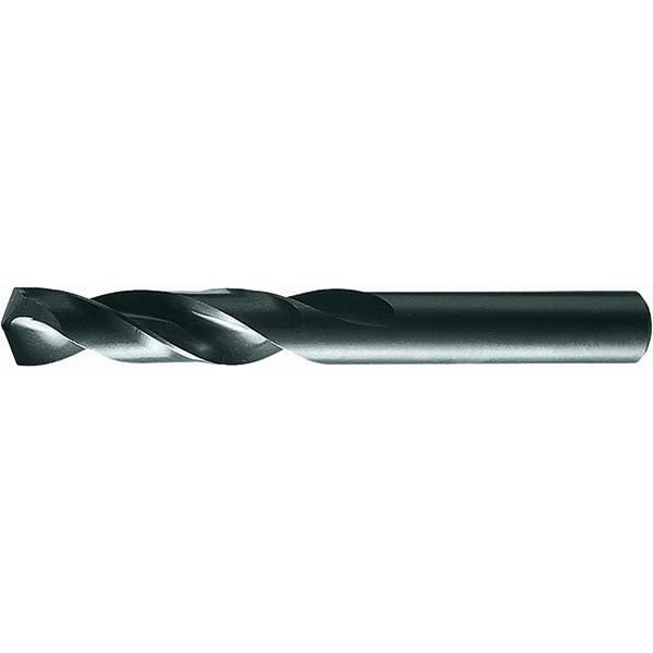 Cle-Line C24081 Screw Machine Length Drill Bit Letter W, (0.3860) Dia, 135 deg, HSS