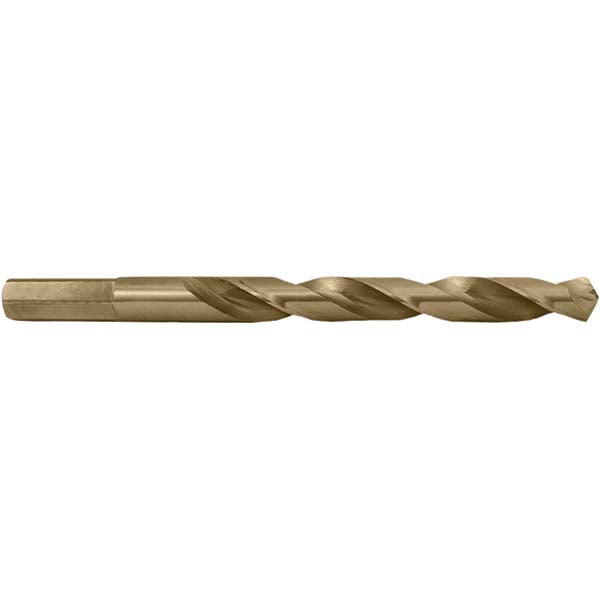 Cle-Line C10612 Jobber Length Drill Bit 1/4" (0.2500) Dia, 118 deg, Cobalt