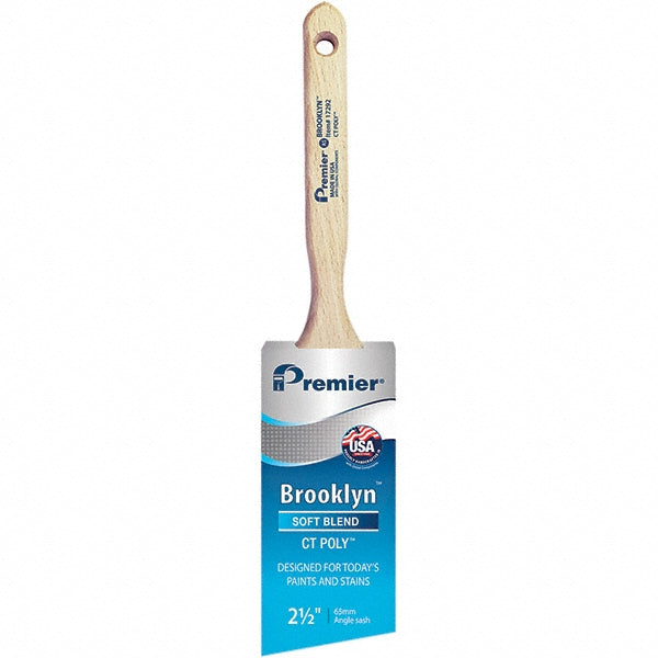 Premier Paint Roller 17292 Paint Brush 2-1/2" Wide, Polyester, Synthetic Bristle