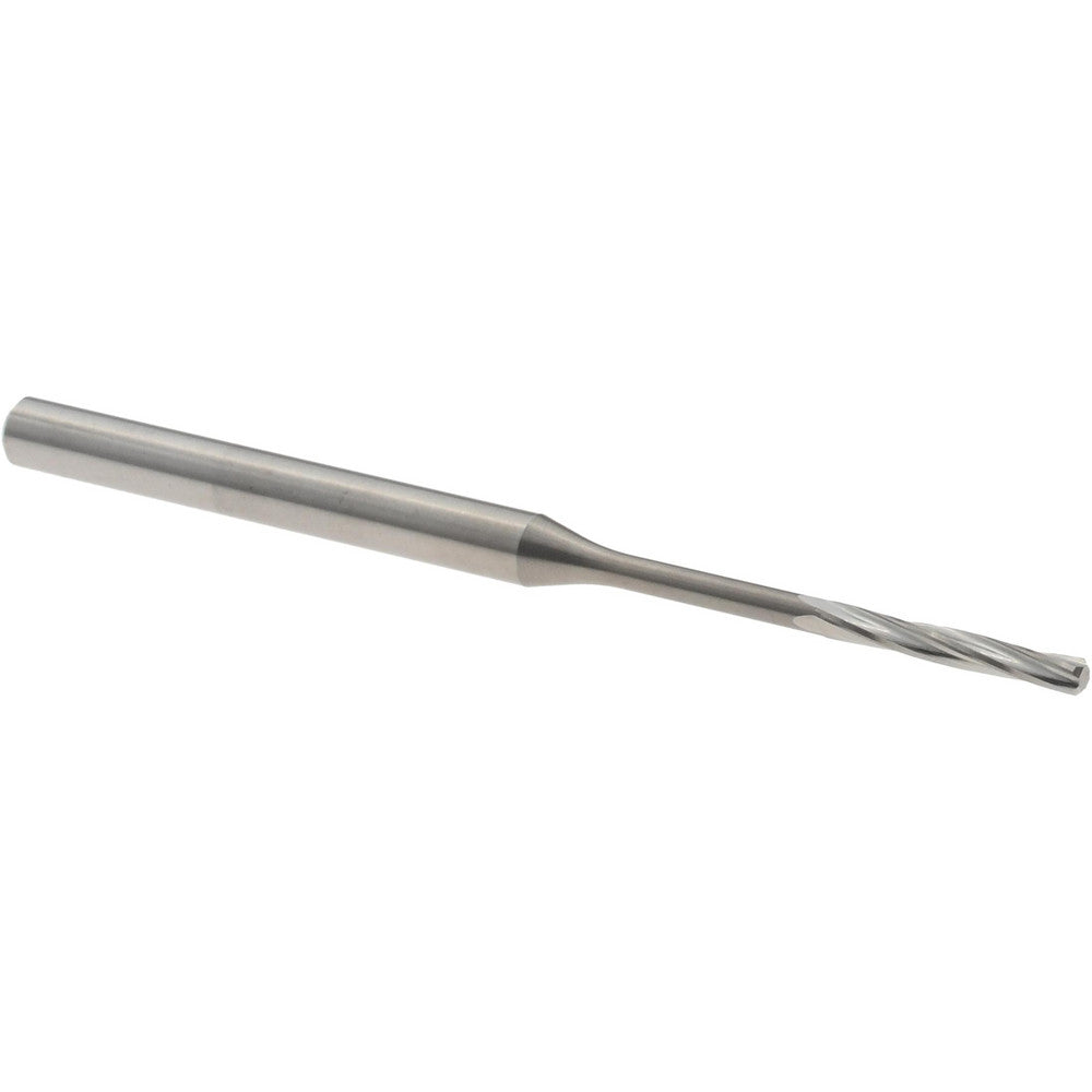Harvey Tool RRH0620 Chucking Reamer 0.0620" Dia, 2" OAL, 7/16" Flute Length, Spiral Flute, Straight-Cylindrical Shank, Solid Carbide