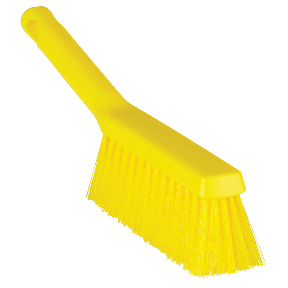 Vikan 451116 ColorCore Bench Brush, 11.8" Medium, Yellow