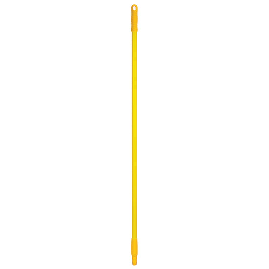 Vikan 295016 ColorCore Fiberglass Handle, 1", 50", Yellow