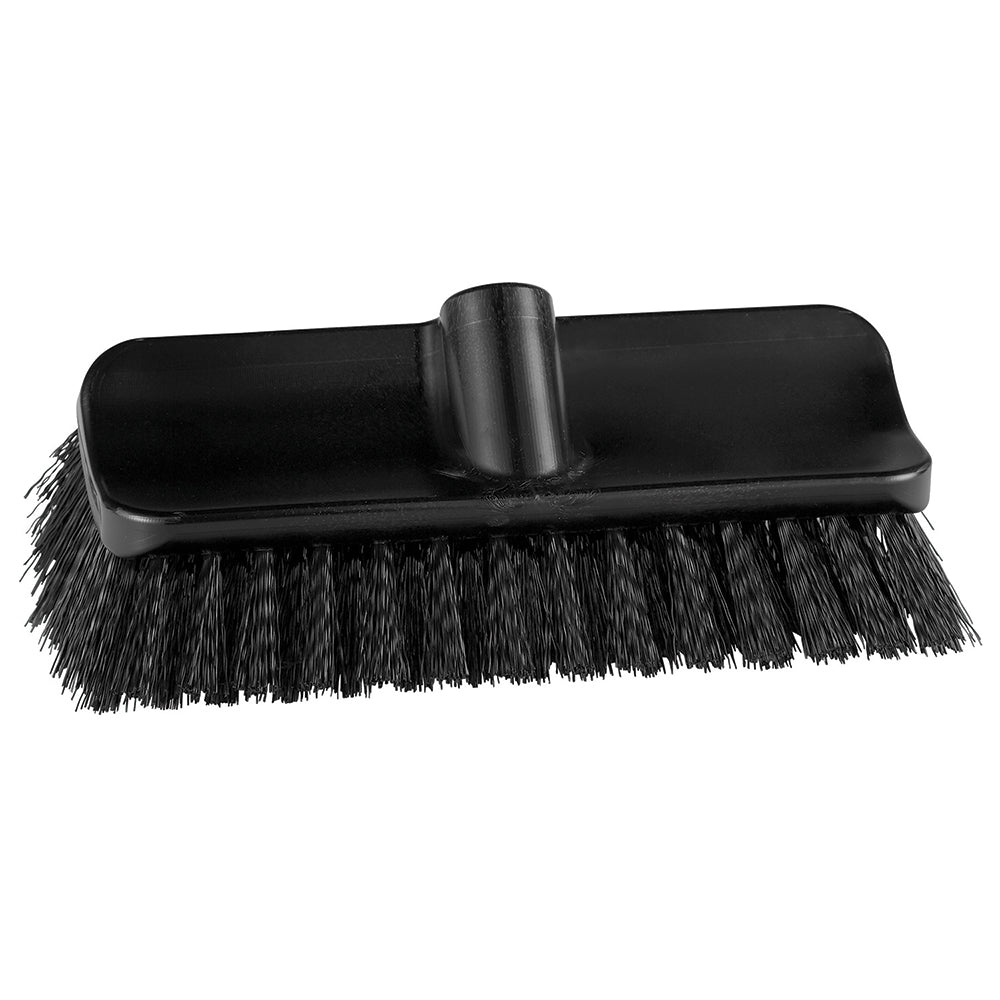 Vikan 366219 ColorCore High-Low Brush, 10.2" Medium, Black