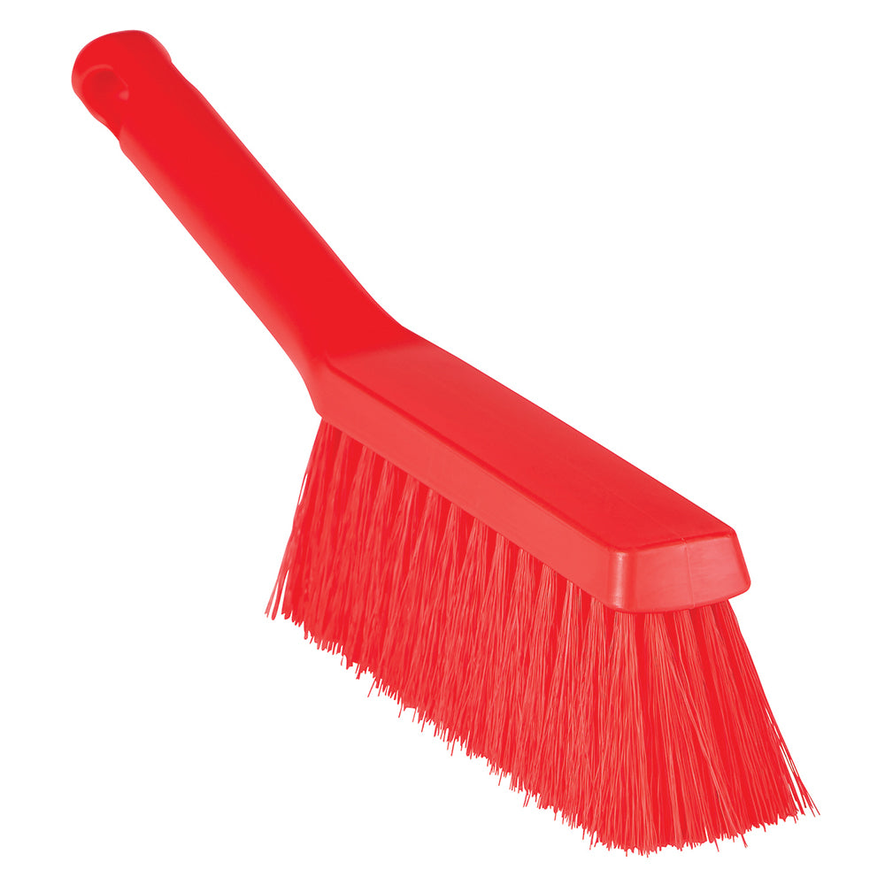 Vikan 451114 ColorCore Bench Brush, 11.8" Medium, Red