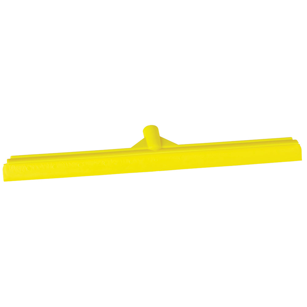 Vikan 726016 ColorCore Single Blade Squeegee, 23.6", Yellow