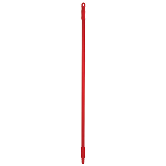 Vikan 295014 ColorCore Fiberglass Handle, 1", 50", Red