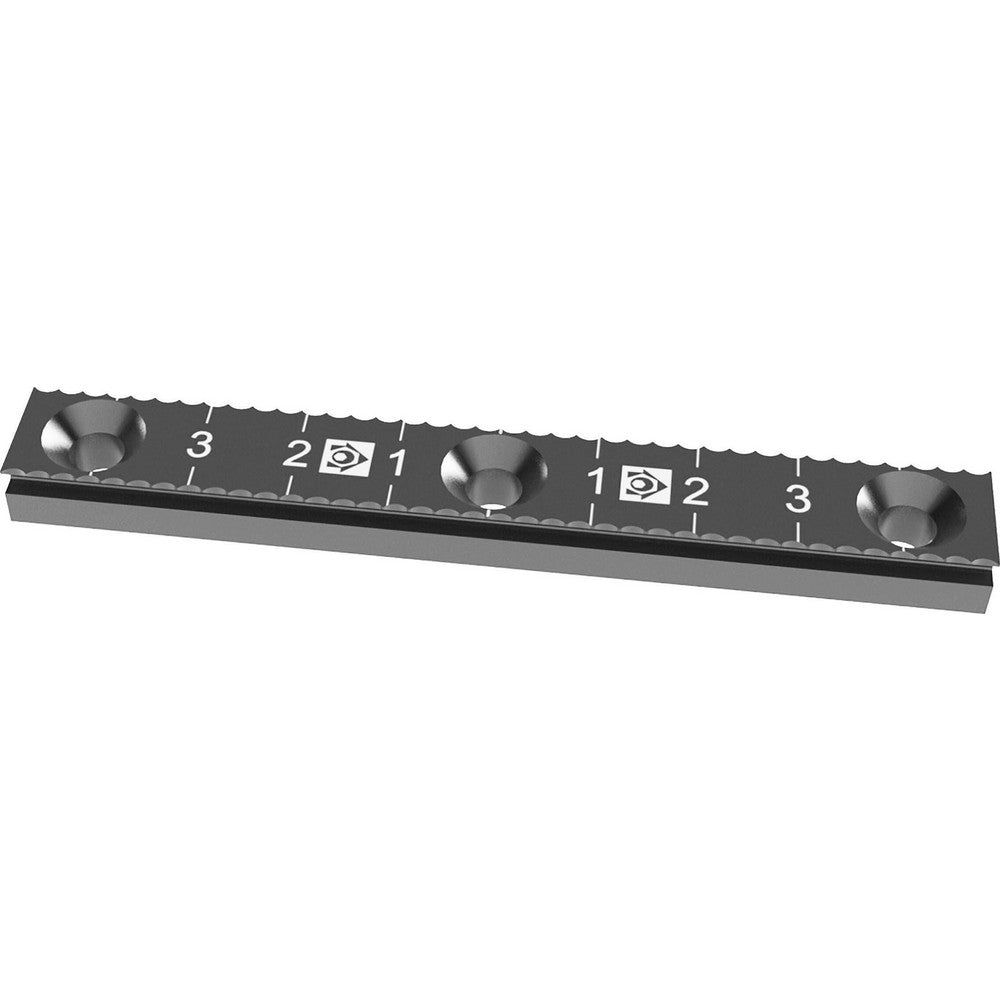Mitee-Bite 33054 Vise Jaw Grips Edge Type Serrated  Maximum Grip Height (mm) 3.17  Maximum Grip Height (Inch) 0.1250  Overall Width (mm) 12.7000  Overall Width (Decimal Inch - 4 Decimals) 0.5000  Minimum Grip Height (mm) 1.27